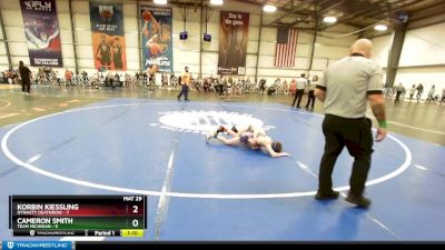 64 lbs Rd# 6- 9:00am Saturday Final Pool - Korbin Kiessling, Dynasty Deathrow vs Cameron Smith, Team Michigan