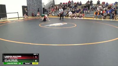 JV-7 lbs Round 4 - Finn O`Hara, Urbandale vs Hayden Harper, Dubuque Hempstead