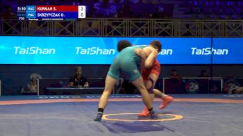 60 kg Repechage #2 - Saifulla Kurman, Kazakhstan vs Olivier Skrzypczak, Poland