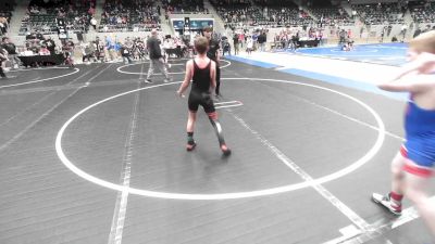 96 lbs Quarterfinal - Jamison Hughes, R.A.W. vs Derek Orth, Sperry Wrestling Club