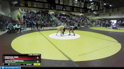 138 lbs Cons. Round 5 - Cristian Mier, Paloma Valley vs Nathan Perryman, Temecula Valley