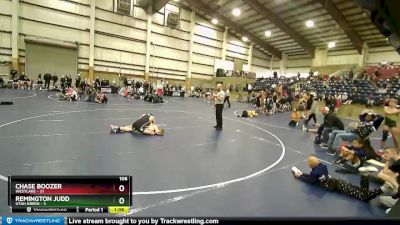 106 lbs Round 1 (4 Team) - Chase Boozer, Westlake vs Remington Judd, Utah Green