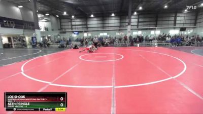 113 lbs Round 3 (4 Team) - Joe Shook, NORTH CAROLINA WRESTLING FACTORY - RED vs Seth Pringle, GREAT NECK WC