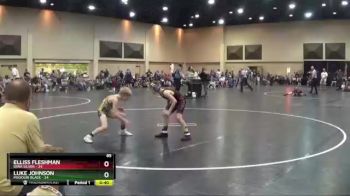 85 lbs Finals (2 Team) - Luke Johnson, Missouri Black vs Elliss Fleshman, Iowa Silver