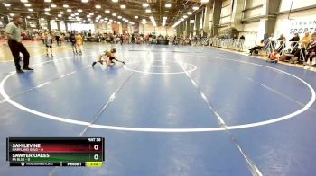 48 lbs Rd# 1 9:00am Friday - Sawyer Oakes, PA Blue vs Sam Levine, Maryland GOLD