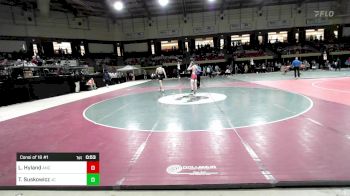 150 lbs Consi Of 16 #1 - Luke Hyland, Academy Of The New Church vs Trevyn Suskowicz, John Carroll