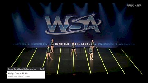 Reign Dance Studio - Dakota Reign Factor - Lyrical [2022 Senior Small (worlds)Cont/Lyrical Day 1] 2022 WSA South Dakota