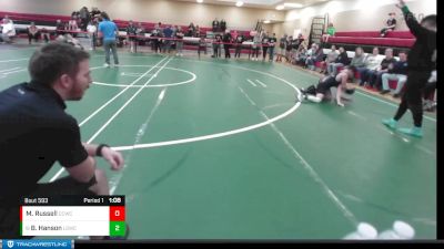 102 lbs Cons. Semi - Brody Hanson, Lake Stevens Wrestling Club vs Mason Russell, Cherry Creek Wrestling Club