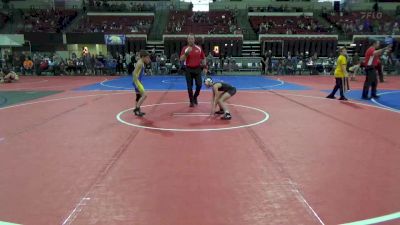 65 lbs 2nd Place Match - Maddox Horner, Natrona Colts Wrestling Club vs Kase Knaff, Shepherd Wrestling Club