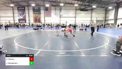 90 lbs Consi Of 16 #1 - Stefano Garcia, FL vs John Winseman, NY