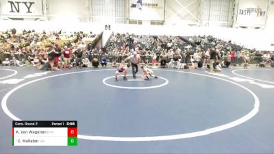 80 lbs Cons. Round 2 - Cooper Mallaber, HF-L Wrestling vs Kaydon Van Wagenen, BH-BL Youth Wrestling