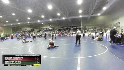 138 lbs Cons. Round 5 - Carson Ashcroft, Stallions Wrestling Club vs Benjamin White, Rocky Mountain Academy