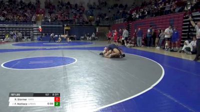 197 lbs Quarterfinal - Rico Stormer, Harvard vs Frank Mattiace, Univ Of Pennsylvania