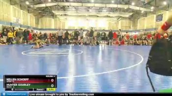 80 lbs Round 3 (4 Team) - Hunter Gourley, Delta vs Kellen Schoeff, Avon