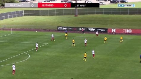 2018  Maryland vs Rutgers | Big Ten Men's Soccer