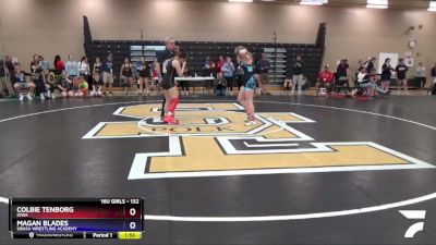 132 lbs 3rd Place Match - Colbie Tenborg, Iowa vs Magan Blades, Ubasa Wrestling Academy