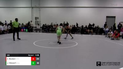 126 lbs Finals (2 Team) - Zach Bosken, Stronghold vs John Stewart, Minion Legends