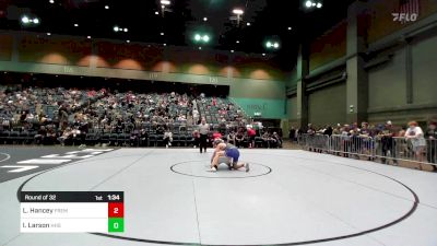 157 lbs Round Of 32 - Logan Hancey, Fremont vs Isaac Larson, Horizon High School