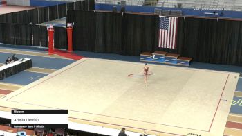 Ariella Landau - Ribbon - 2021 Rhythmic Elite Qualifier