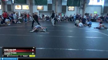 72 lbs Round 1 (6 Team) - Dane Malone, Mat Assassins vs Mason Pitzen, Team Ohio