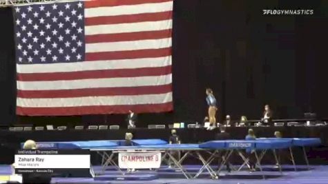 Zahara Ray - Individual Trampoline, Miss Maria's - 2021 USA Gymnastics Championships