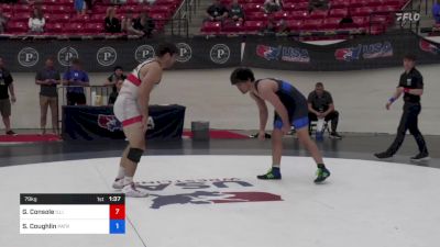 79 kg Cons 16 #1 - Gaetano Console, Illinois vs Sean Coughlin, Patriot Elite Wrestling Club