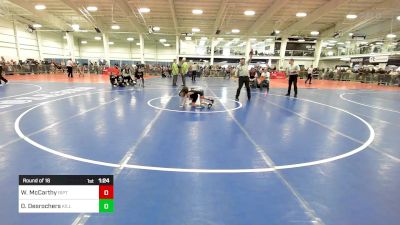 48 lbs Round Of 16 - Weston McCarthy, Riptide WC vs Donald Desrochers, Killingly YW