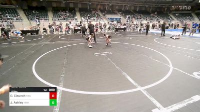 61 lbs Consolation - Grayson Claunch, Terminator Wrestling Academy vs Jaxon Ashley, HURRICANE WRESTLING ACADEMY