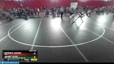 77 lbs Cons. Round 2 - Maverick Jamison, Iowa vs Jeffrey Allen, Iowa-Grant Youth Wrestling Club