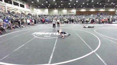50 lbs Round Of 16 - Justin Barnes, Anderson Attack WC vs Justis Bogue, Ruby Mountain WC