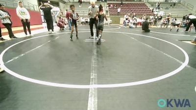 54-58 lbs Rr Rnd 5 - Dash Durant, Pin-King All Stars vs Uzziah Clark, Pin-King All Stars