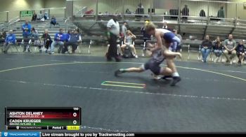150 lbs Round 2 (6 Team) - Ashton Delaney, Michigan Grappler RTC vs Caden Krueger, Indiana Outlaws
