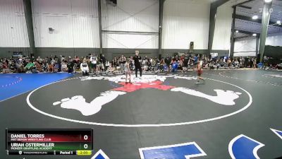 53-56 lbs Round 1 - Uriah Ostermiller, Pioneer Grappling Academy vs Daniel Torres, Mat Demon Wrestling Club