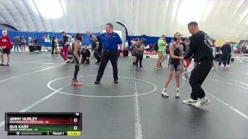 76 lbs Finals (2 Team) - Gus Kash, Rogue Wrestling vs Jimmy Hurley, Neighborhood Wrestling