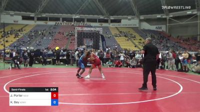 77 kg Semifinal - Jesse Porter, New York Athletic Club vs Kamal Bey, Army (WCAP)