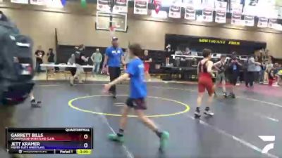 97 lbs Quarterfinal - Garrett Bills, Powerhouse Wrestling Club vs Jett Kramer, Moyer Elite Wrestling