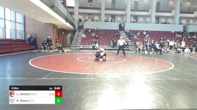 174 lbs Round Of 16 - Logan Heckert, Campbell vs RJ Moore, Franklin & Marshall