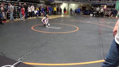 105 lbs Round Of 32 - Eli Thomas, Sharpsville vs Deacon Moore, Union City