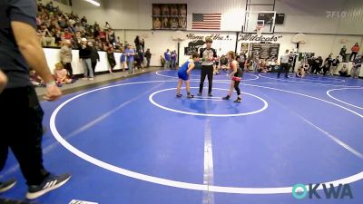 76 lbs Consolation - Kaydance Williams, Locust Grove Youth Wrestling vs Aiden Green, Dark Cloud Wrestling Club