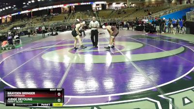 138 lbs Cons. Round 4 - Judge DeYoung, Merritt Island vs Brayden Bringer, South Effingham