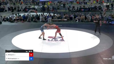 160 lbs Quarters - Charlie Millard, Wisconsin vs Thor Michaelson, Washington