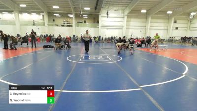 63 lbs Semifinal - Chase Reynolds, Refinery WC vs Nicolas Woodall, Franklin