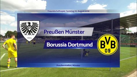 Full Replay - Preussen Munster vs Borussia Dortmund | 2019 European Pre Season - Preussen Munster vs Borussia Dortmund - Aug 10, 2019 at 7:49 AM CDT