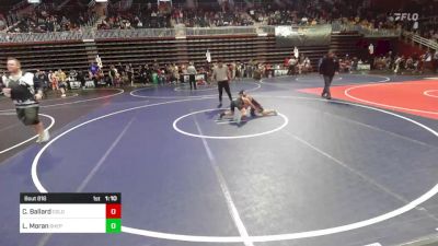 106 lbs Semifinal - Cole Ballard, Colorado Outlaws vs Leandro Moran, Shepherd WC