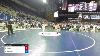 152 lbs Cons 8 #2 - Jonah Erdely, Pennsylvania vs Jimmy Mastny, Illinois