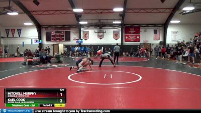 120 lbs Round 3 - Ty Scorpil, Columbus Community/WMU vs Skyler Beck, Louisa-Muscatine