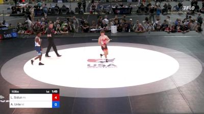 113 lbs Quarters - Landon Sidun, Pennsylvania vs Abdirahman Unle, Nebraska