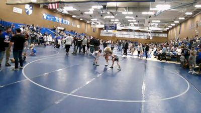 56-58 lbs Round 3 - Jarett Baxter, Fremont Wrestling Club vs Jett Houghton, Westlake