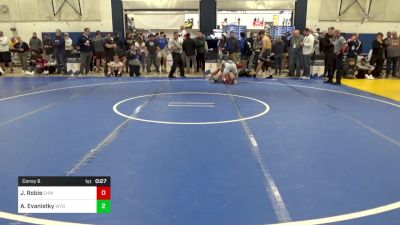 160 lbs Consy 6 - Jake Robie, Christiansburg-VA vs Anthony Evanistky, Wyoming Seminary