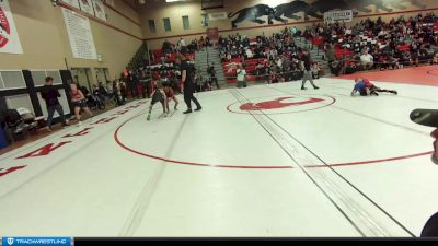 67 lbs Cons. Round 3 - Hunter Choi, Cherry Creek Wrestling Club vs Jd Frisbie, Punisher Wrestling Company